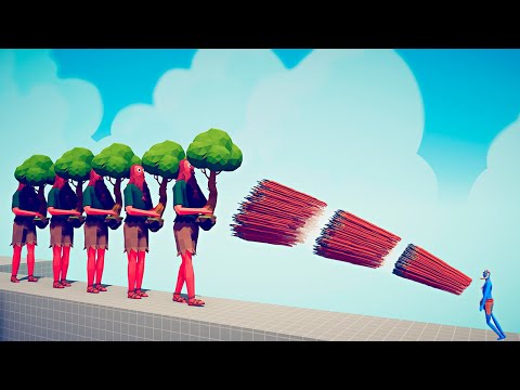 5x TREE GIANTS vs EVERY GOD - Totally Accurate Battle Simulator | TABS