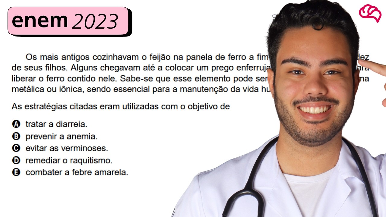 Resolução em Vídeo — Questão 92 ENEM 2023