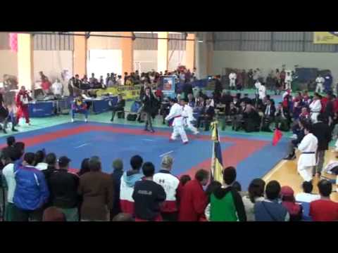 JKA SAN DIEGO KUMITE MICHAEL CORNEL KUMITE PKF JR  CHILE  2008