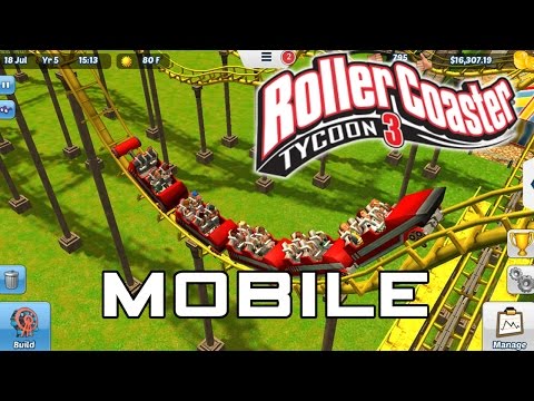 Roller Coaster Tycoon 3 Now Available on IOS - YouTube