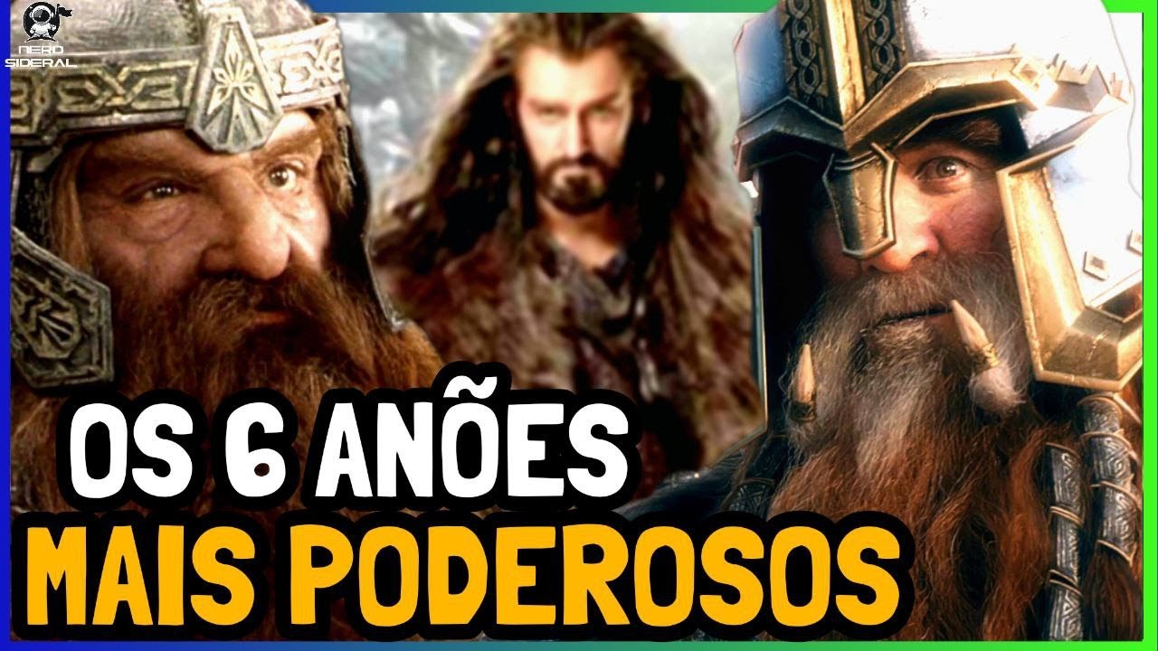 O Senhor dos Anéis: Os 6 Anões Mais Poderosos da Terra-média