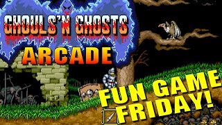 Ghouls 'n' Ghosts Arcade Game (Fun Game Friday!)