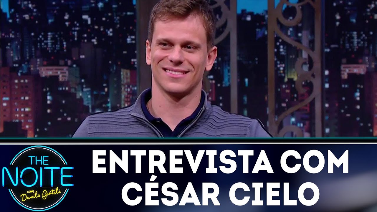 Entrevista com César Cielo | The Noite (24/08/18)