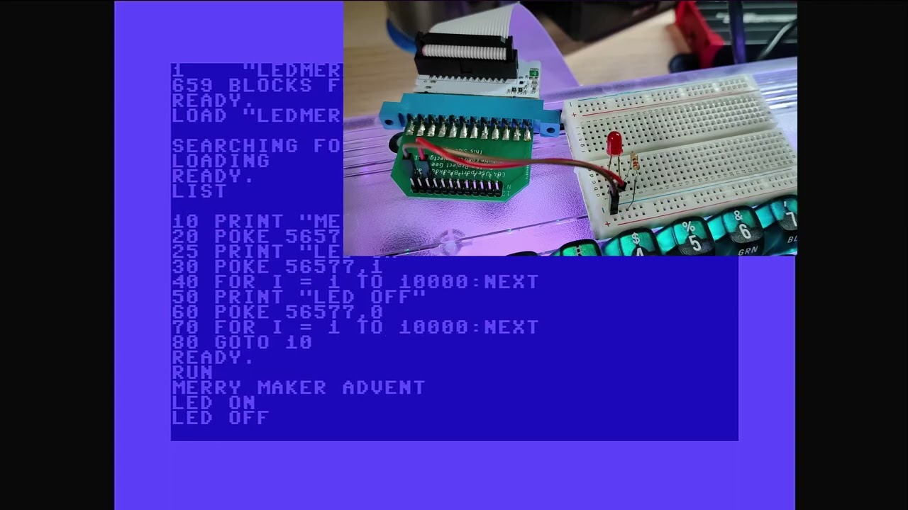 Commodore 64 User Port - YouTube