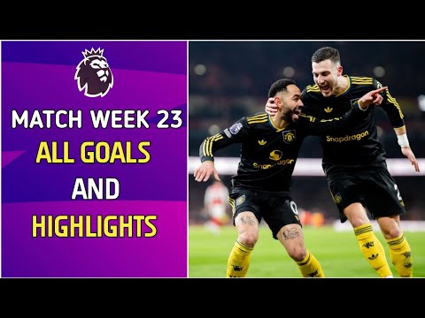 ALL Premier League Goals – Matchweek 23 🔥 | 2025/26 Season Highlights