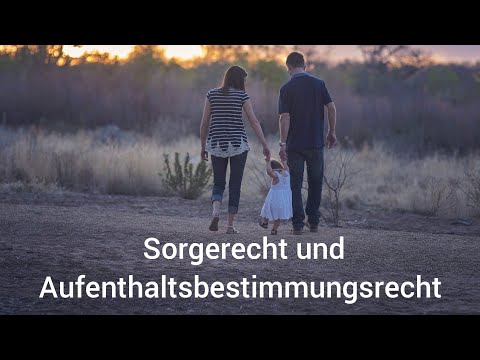Sorgerecht und Aufenthaltsbestimmungsrecht. Wo soll das Kind leben.
