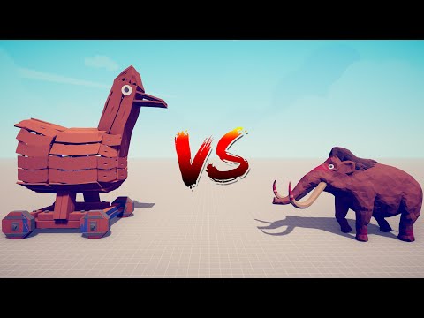 TROJAN CHICKEN vs UNITS | TABS - Totally Accurate Battle Simulator
