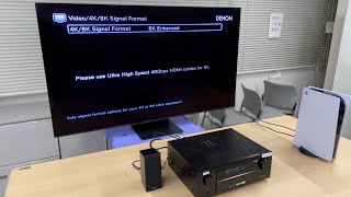 Sony PlayStation 5 - 4K@120fps Gaming: "Configuring a Denon / Marantz Receiver"
