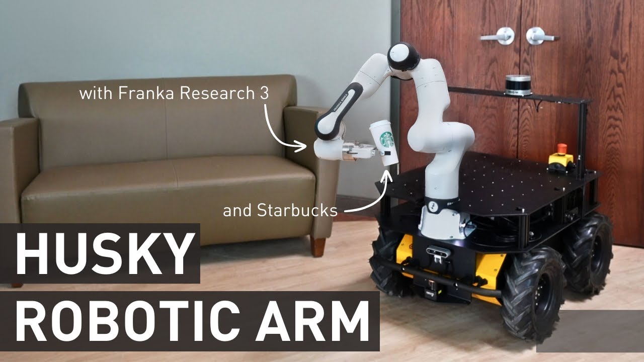 Robot Spotlight | Franka Research 3 Robotic Arm Husky