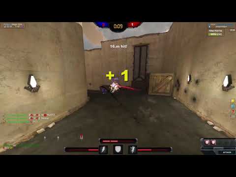 ShootMania Siege - 1v6 attack