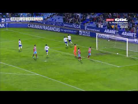 Liga 2017/18 Gol de Borja Iglesias / Real Zaragoza - Lugo