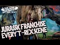 Every T Rex Scene In The Jurassic Franchise Jurassic Park JW Dominion Science Fiction Station