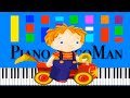 BabyTV Wooly Theme Song Slow Medium 4k Piano Tutorial