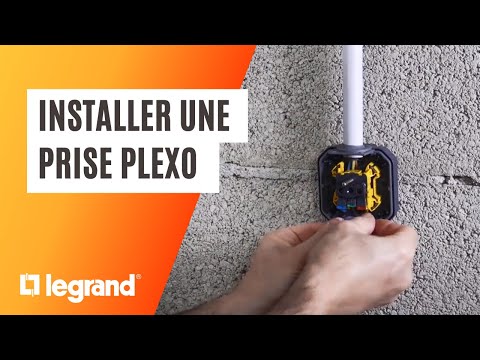 Comment installer une prise de courant Plexo™ avec terre ?