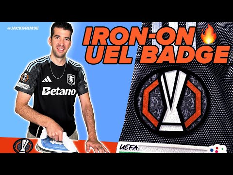 How To Apply Patches Onto Football Shirts With A Home Iron 👕🏆
