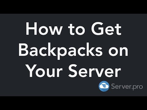 Ultimate Minepacks Tutorial - Server.Pro Hack!
