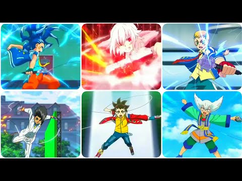 Top 20 Coolest Launch Forms In Beyblade Burst From S1-6 | Collaboration with @ACELIOOB