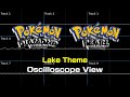 Lake Theme - Pokémon Diamond/Pearl [Oscilloscope View]