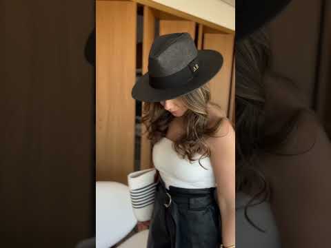 CHAPÉU PANAMÁ SAFARI - PRETO