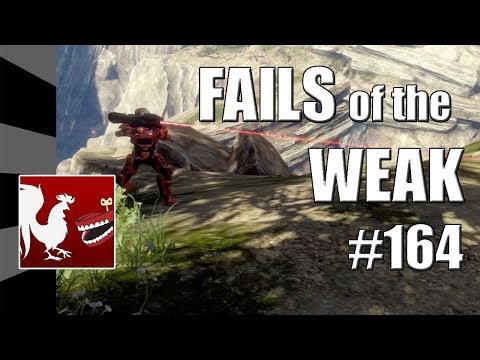 Fails of the Weak: Ep. 164 - Funny Halo 4 Bloopers and Screw Ups! | Rooster Teeth