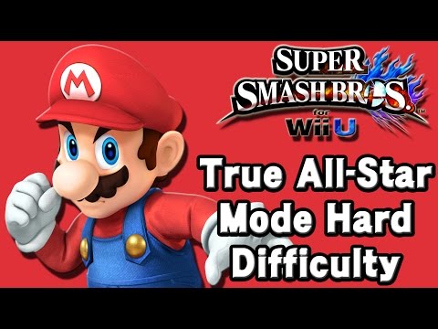 Super Smash Bros. For Wii U (True All-Star Mode Hard Difficulty | Mario) 60fps