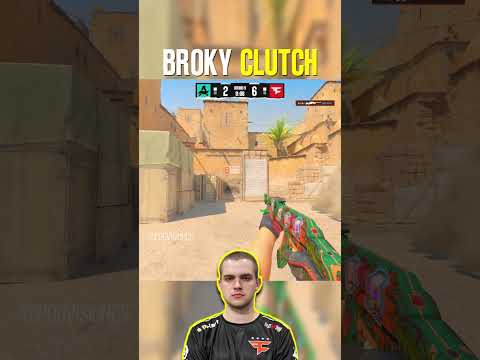 Broky pulls off the IMPOSSIBLE clutch vs Aurora Gaming at ESL 😳🔥