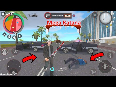 Stone Giant (Stone Man Purchase Mega Katana Sword) Police Man vs Katana Sword - Android Gameplay HD