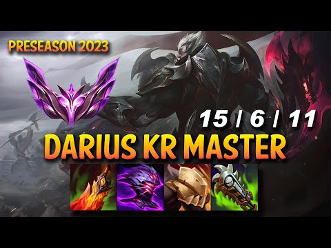 DARIUS KR MASTER vs AATROX Top - KR Ranked