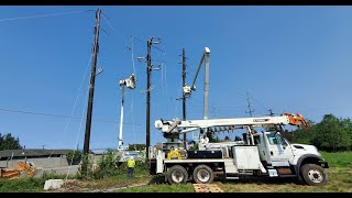 Clallam County PUD Race St to BPA Transmission Rebuild