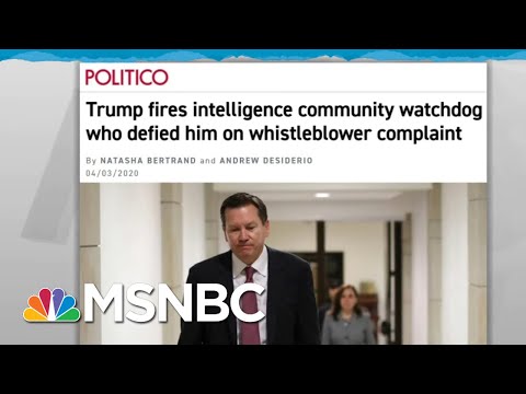 トランプ監察官スキャンダルはチャオ長官を含むように拡大｜レイチェル・マダウ｜MSNBC (Trump Inspector General Scandal Expands To Include Secretary Chao | Rachel Maddow | MSNBC)