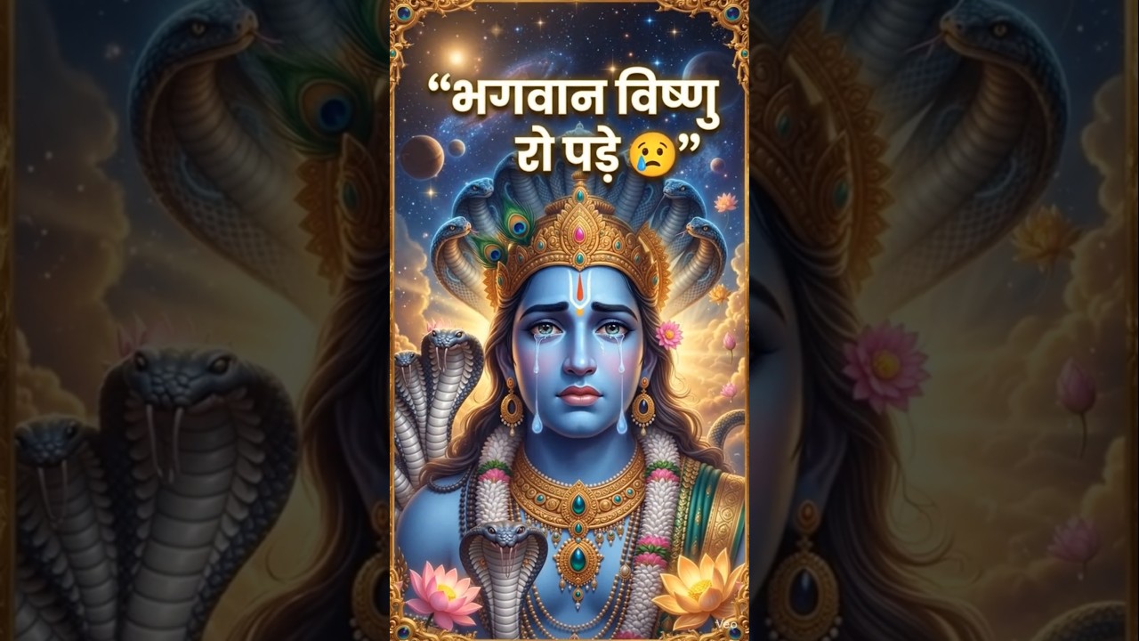 माता लक्ष्मी की एक गलती 😱 | भगवान विष्णु भी रो पड़े | #moral story #shorts #YTShorts #viralshorts