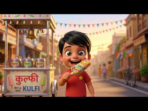 Thumbnail: कुल्फी वाला आया | Hindi Rhyme