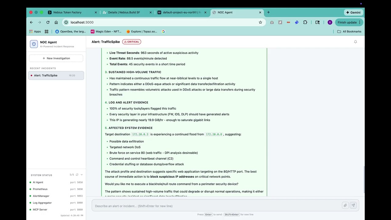 NOC AI project preview