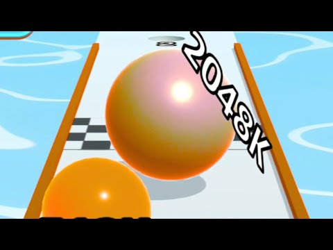 2048: The Ultimate Infinity Challenge - Ball Run vs Merge Master | Balls Ropes Cut N Bounce | #live
