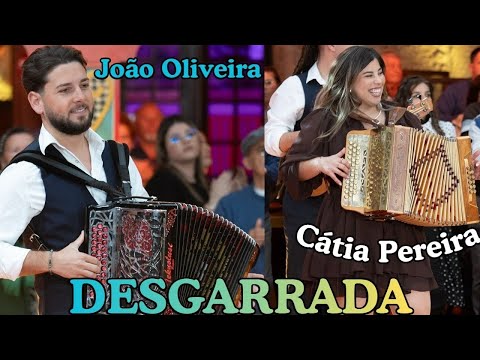 Brilhante Desgarrada 💥Siga a Farra⭐️Cátia Pereira & João Oliveira no Domingo Há Desgarrada