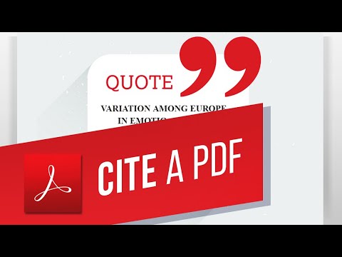 How to Cite a PDF [MLA Citation Style]