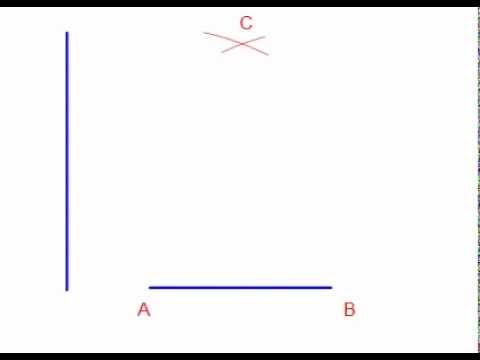 Disegnare un triangolo isoscele