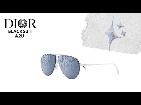 Review/unboxing Kính Mát Dior 2 em 1 DiorBlackSuit A2U cực chất, có thể thay đổi tròng kính.