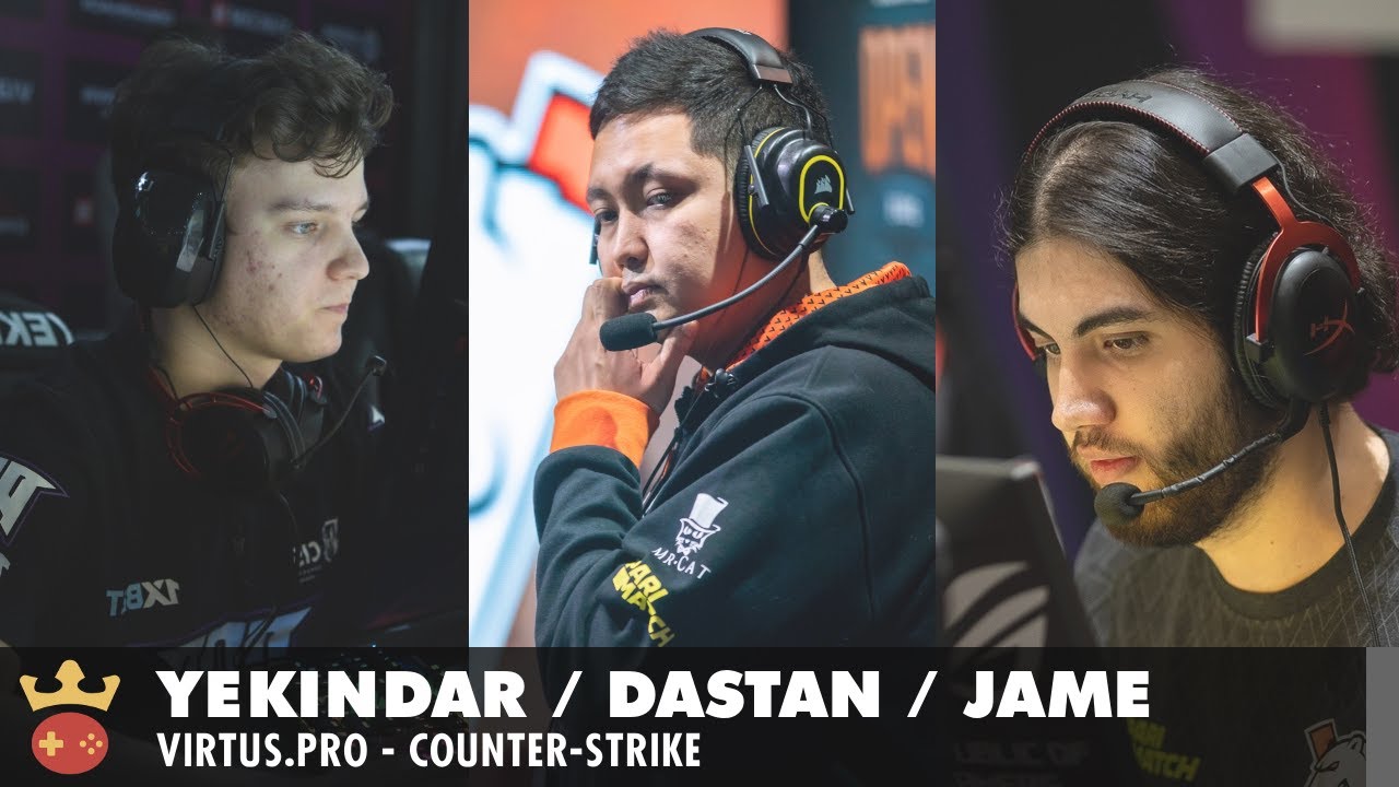 Video of Interview with YEKINDAR, Jame, and dastan from Virtus.Pro at IEM Cologne 2021