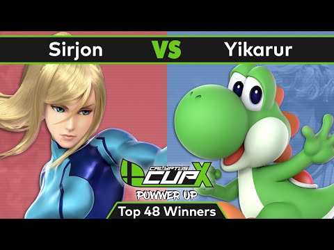 Calyptus Cup X - Powwer Up | BERG Sirjon (ZSS) vs TCL Yikarur (Yoshi) | Top 48 WR 1