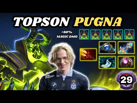 🔥 TOPSON Pugna Midlane Highlights 🔥 Master Tier Road To Grandmaster Tier - Dota 2