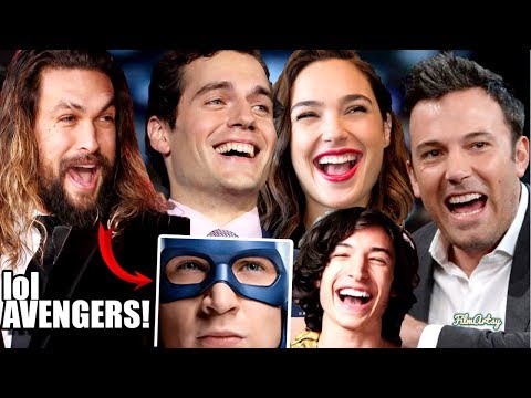 Justice League Cast Continuously Trolls Avengers - Hilarious Trash Talk😂😂
