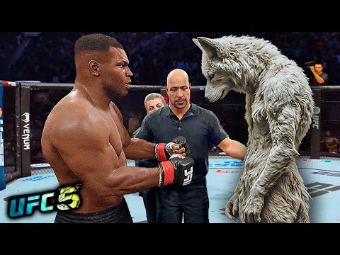 Mike Tyson vs. Testosterone Wolf (EA sports UFC 5)