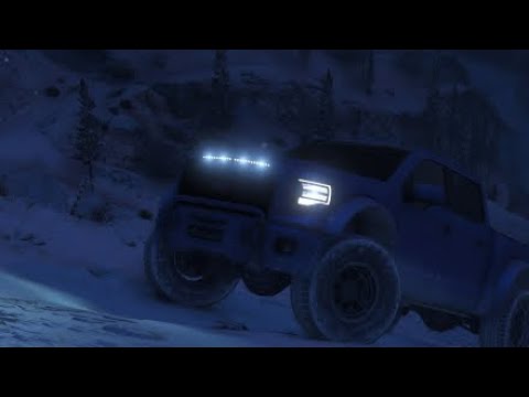 Viaggio sulla Neve e SUV sul Monte Chiliad! GTAV Serie da camionista