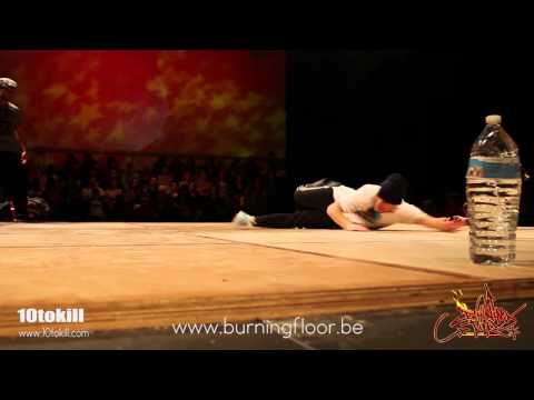 Charlee & Tony B Vs Archad & Mehdi - Burning Floor 2011 - Break Dance - Quarter Final