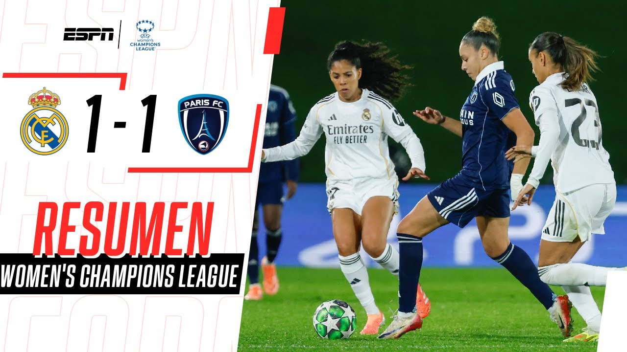 LAS MERENGUES RESCATARON UN EMPATE EMOCIONANTE EN LA ÚLTIMA | Real Madrid 1-1 París FC | RESUMEN