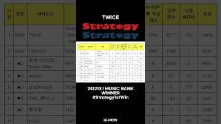 Download lagu 241213 | Twice - Strategy (feat. Megan Thee Stallion) 1st win on Music Bank #트와이스 mp3