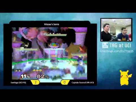 ZS2 Winners Semis - Santiago (Marth) vs Captain Faceroll (Sheik) - SSBM