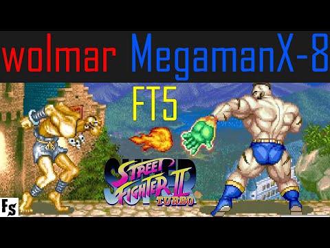 Super Street Fighter 2 Turbo - wolmar [Dhalsim] vs MegamanX-8 [Zangief] (Fightcade FT5)