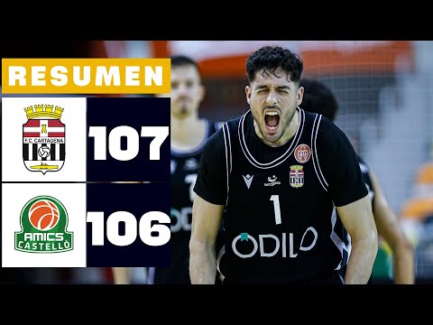 ODILO CARTAGENA 107-106 AMICS CASTELLO | RESUMEN PRIMERA FEB